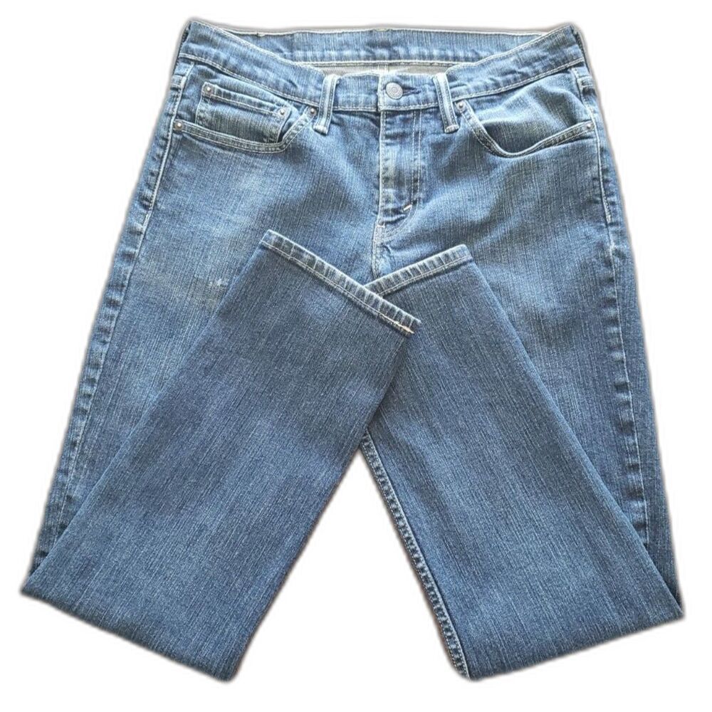 Levi’s 511 Size W31 L30 Slim Fit Dark Blue Jean Denim Cotton Western Fall Winter